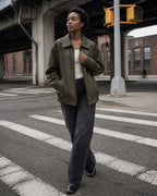 Vyla™ Oversized Bomber Jacket