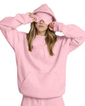 Vyla™ The Nap Hoodie Built-In Sleep Mask Pullover & Jogger Casual Set