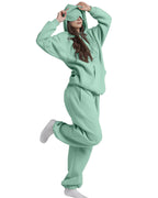 Vyla™ The Nap Hoodie Built-In Sleep Mask Pullover & Jogger Casual Set