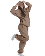 Vyla™ The Nap Hoodie Built-In Sleep Mask Pullover & Jogger Casual Set