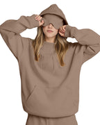 Vyla™ The Nap Hoodie Built-In Sleep Mask Pullover & Jogger Casual Set