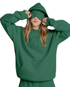 Vyla™ The Nap Hoodie Built-In Sleep Mask Pullover & Jogger Casual Set