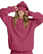 Vyla™ The Nap Hoodie Built-In Sleep Mask Pullover & Jogger Casual Set