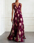 Vyla™ Romantic Tulip Maxi Dress