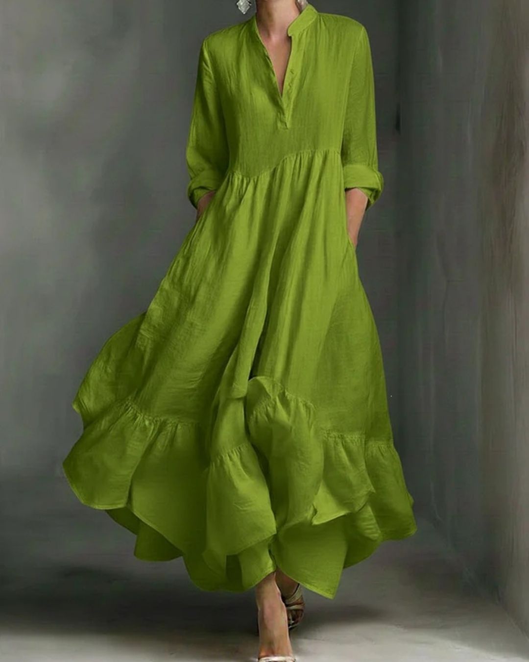 Vyla™ Elegant Flowy Maxi Dress