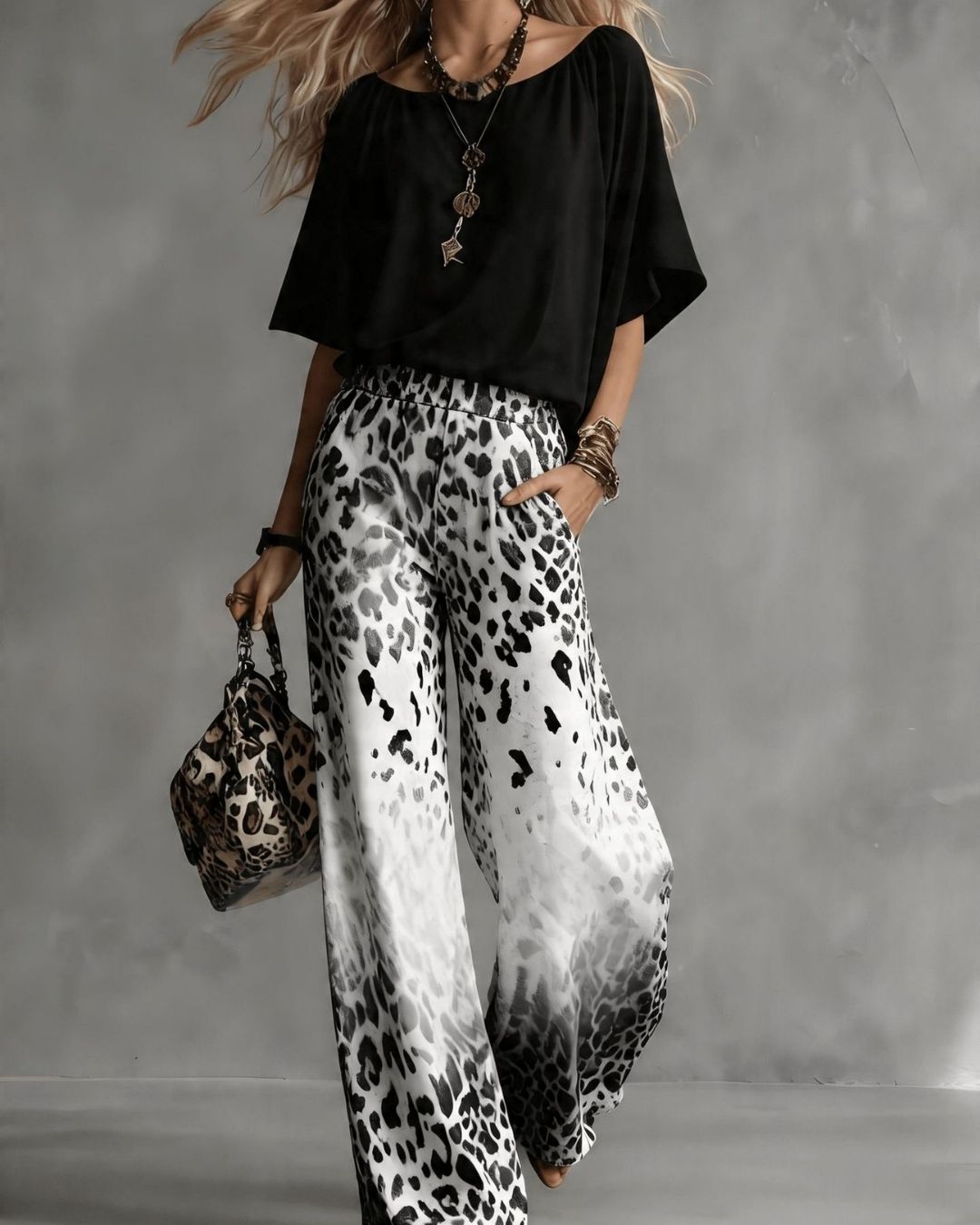 Vyla™ Ombre Leopard Set