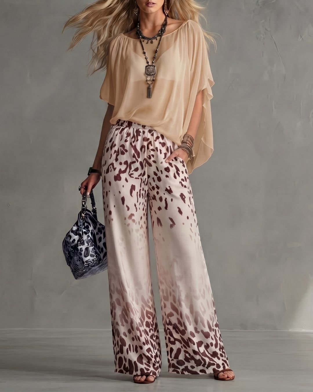 Vyla™ Ombre Leopard Set