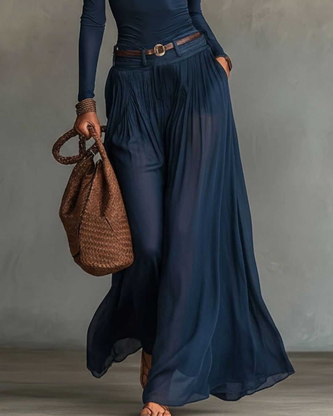 Vyla™ One-Shoulder Tulle Skirt Set
