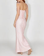 Vyla™ Lace Mermaid Tie-Strap Backless Maxi Dress
