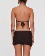 Vyla™ Choker Halter Backless Bodycon Mini Dress