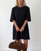 Vyla™ Casual Loose Tiered Mini Dress