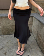 Vyla™ Low Waist Slim Fit Bodycon Fishtail Midi Skirt