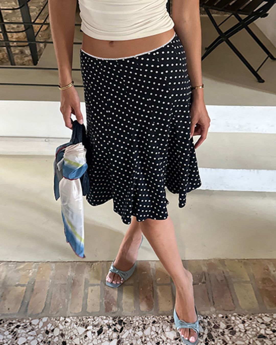 Vyla™ Low Waist Slim Fit Bodycon Fishtail Midi Skirt
