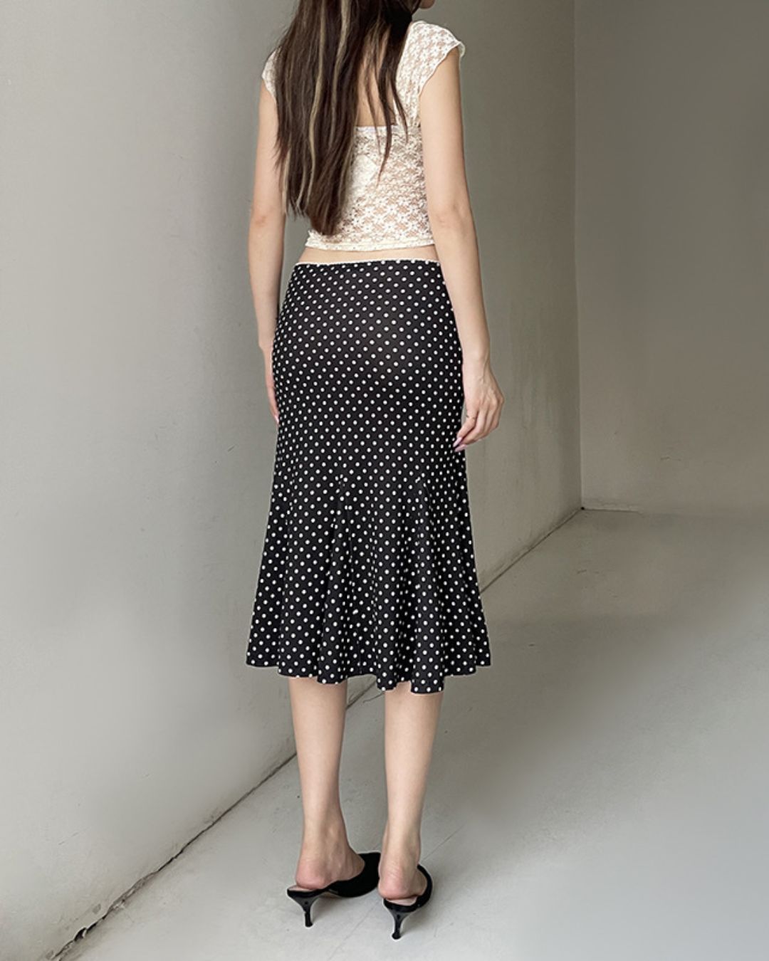 Vyla™ Low Waist Slim Fit Bodycon Fishtail Midi Skirt
