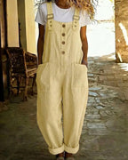 Vyla™ Vintage Long Overalls With Pockets