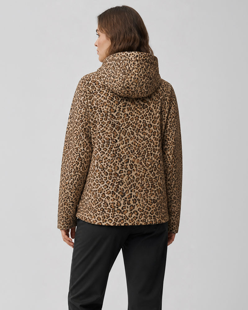 Vyla Half-Zip Hooded Rain Jacket