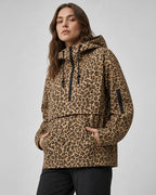 Vyla Half-Zip Hooded Rain Jacket