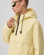 Vyla Half-Zip Hooded Rain Jacket