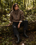 Vyla Half-Zip Hooded Rain Jacket