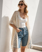 Vyla Crochet Beach Cardigan