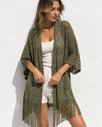 Vyla Crochet Beach Cardigan