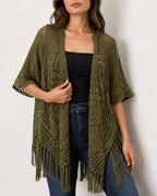 Vyla Crochet Beach Cardigan