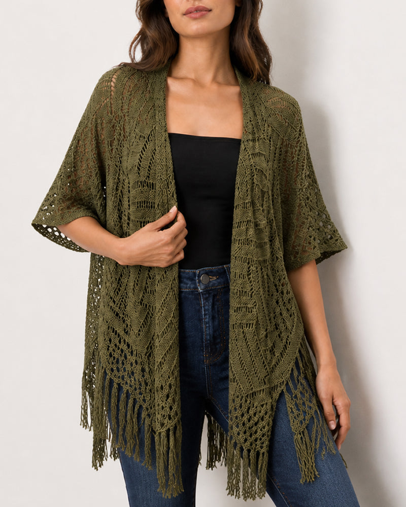 Vyla Crochet Beach Cardigan