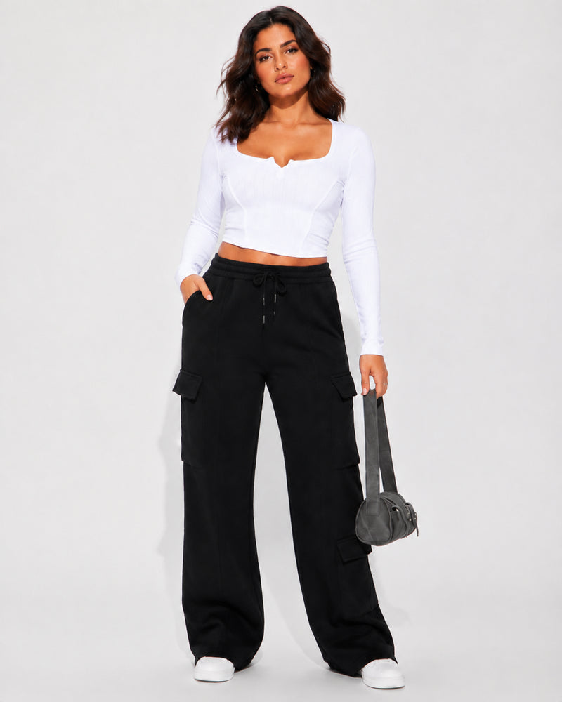 Vyla Wide-Leg Trousers