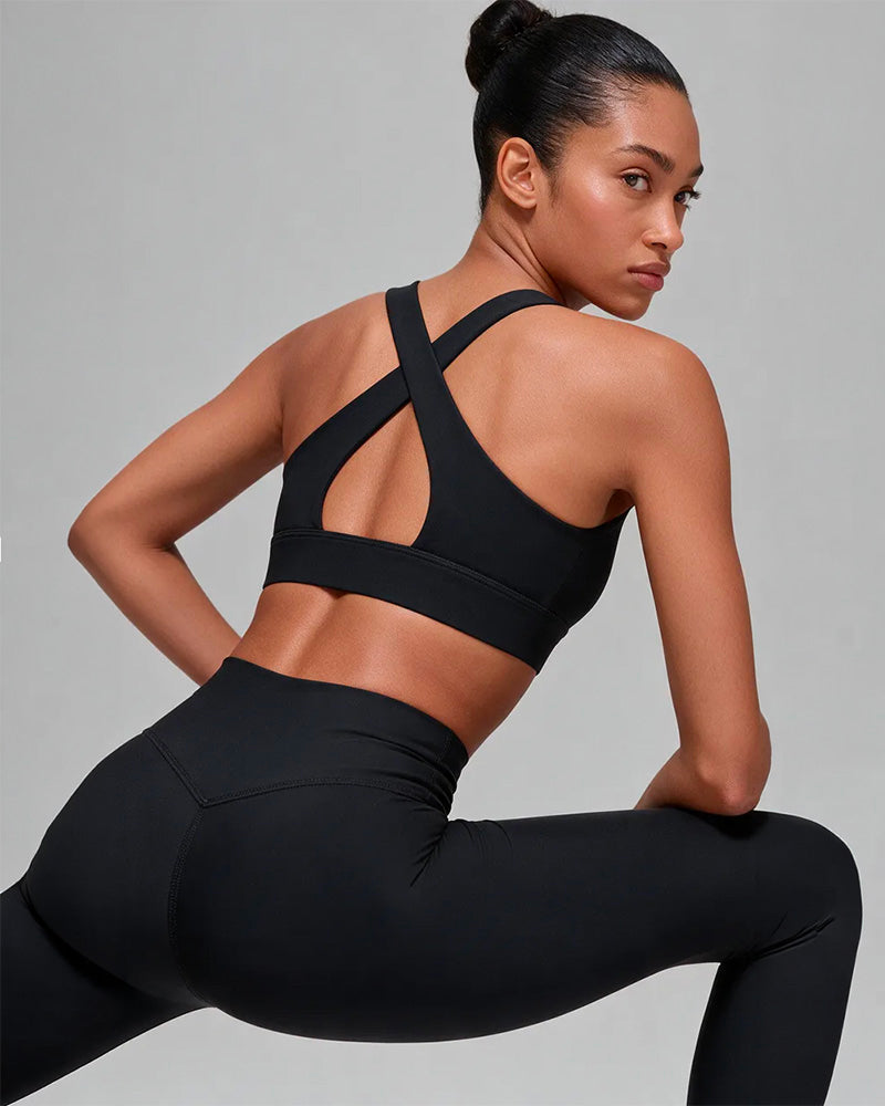 Vyla Cross-Back High Support Bra