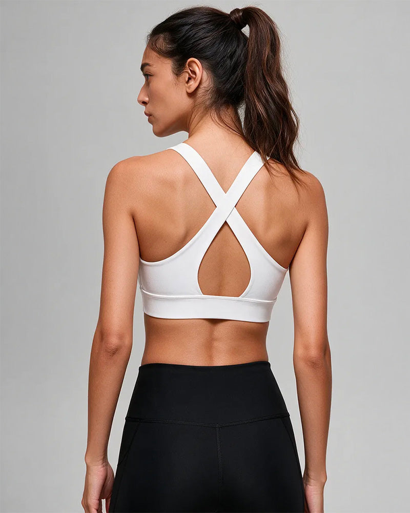 Vyla Cross-Back High Support Bra