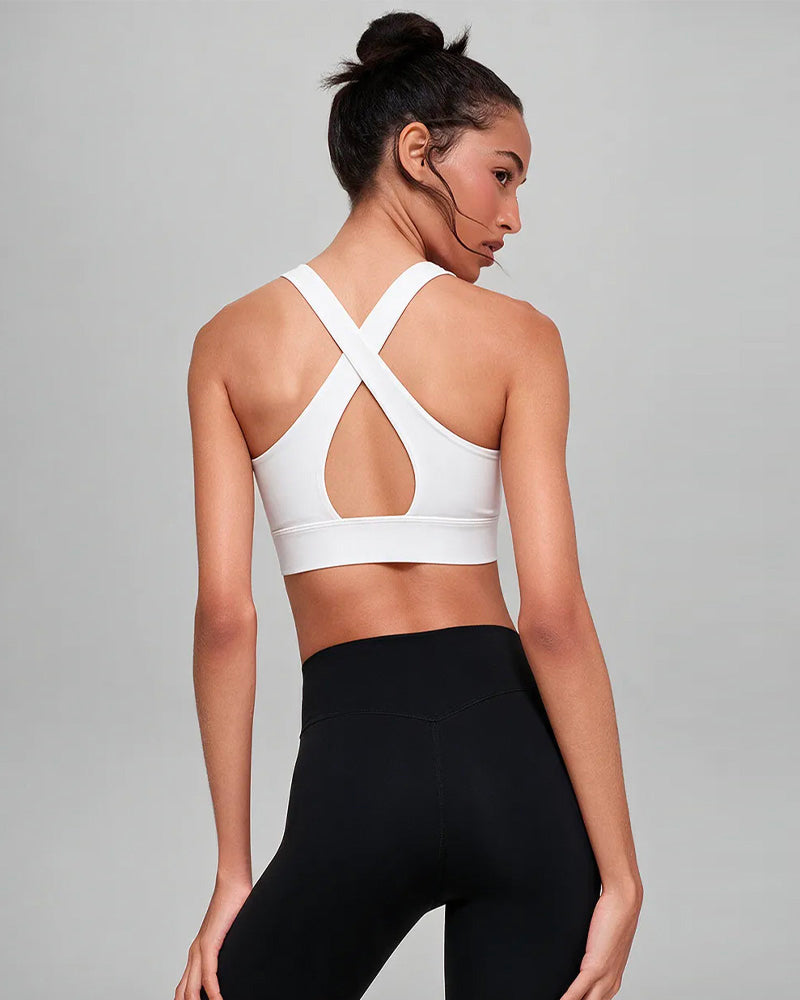 Vyla Cross-Back High Support Bra