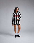Vyla™ Striped Knit Polo Top & Shorts Set