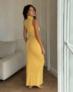 Vyla™ Turtleneck Sleeveless Knit Skirt Set
