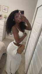 Vyla™ Casual Wide Leg Sweatpants Drawstring Lounge Pants