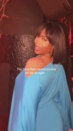Vyla™ Asymmetric Draped Batwing Sleeve Bodycon Mini Dress