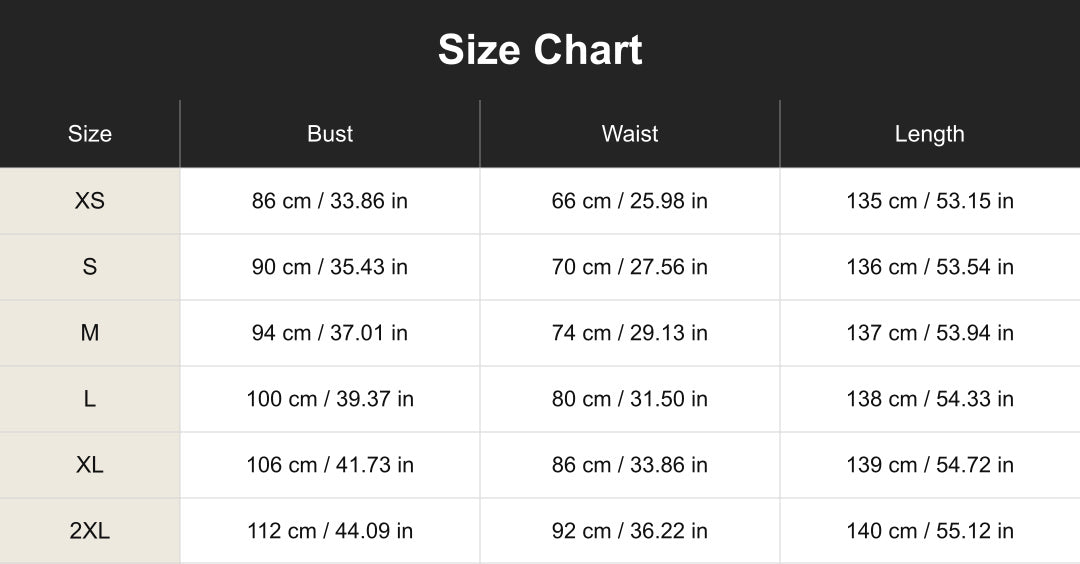 cuct260516 size chart