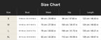 cuct260705 size chart in centimeters and inches