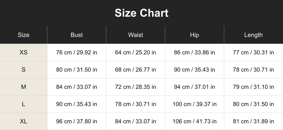 Aloveta cuct260714 size chart