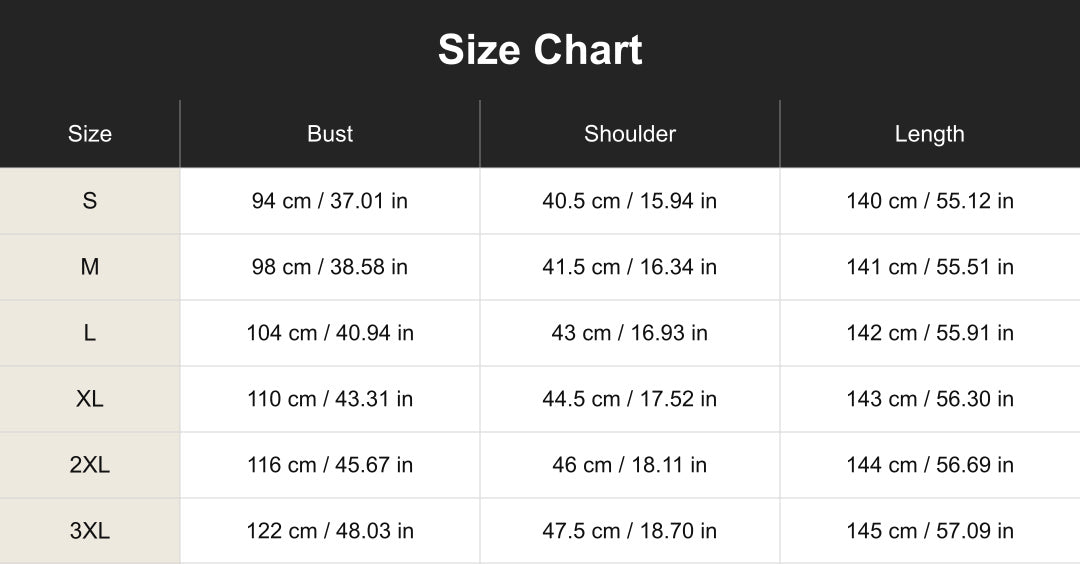 Aloveta Stand Collar Sleeveless Casual Loose Maxi Dress Size Chart