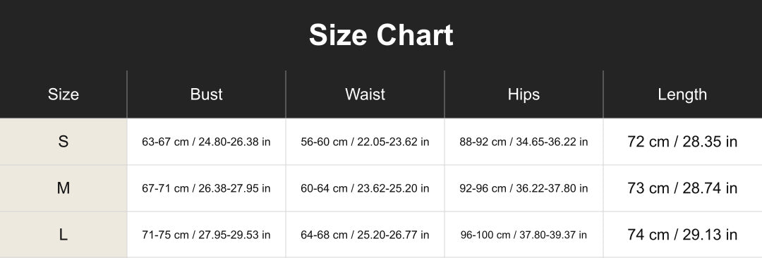cuct266163 Size Chart