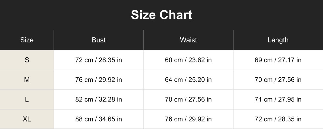 cuct266168 Size Chart