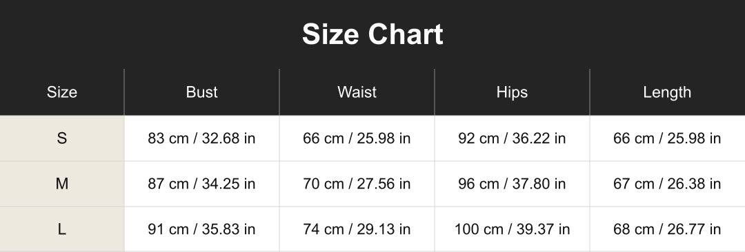 cuct266170 Size Chart