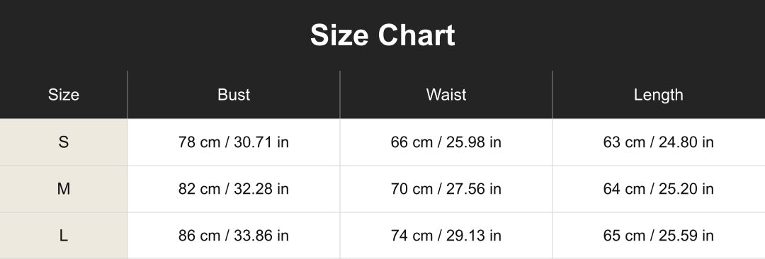 cuct266177 Size Chart