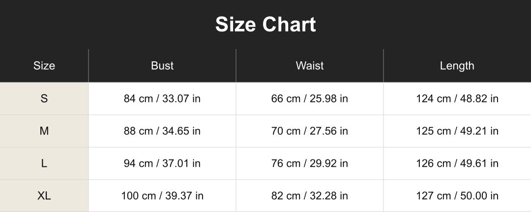 Aloveta cuct266196 size chart