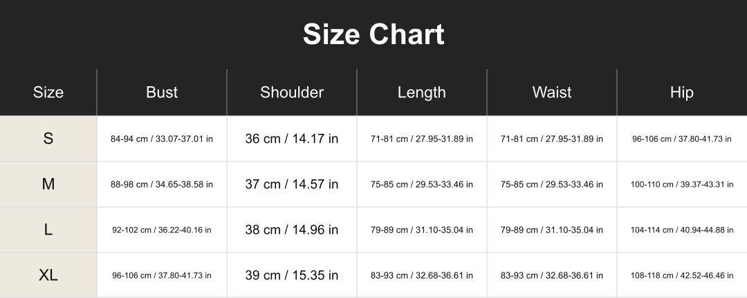 cuct267125 Size Chart