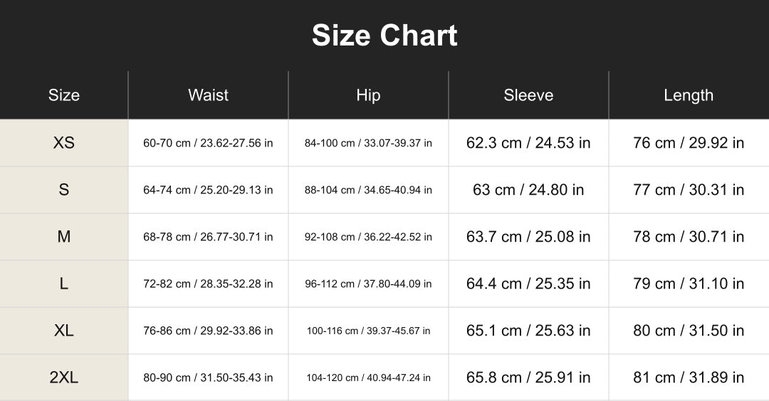 Aloveta Asymmetric Draped Batwing Sleeve Bodycon Mini Dress Size Chart